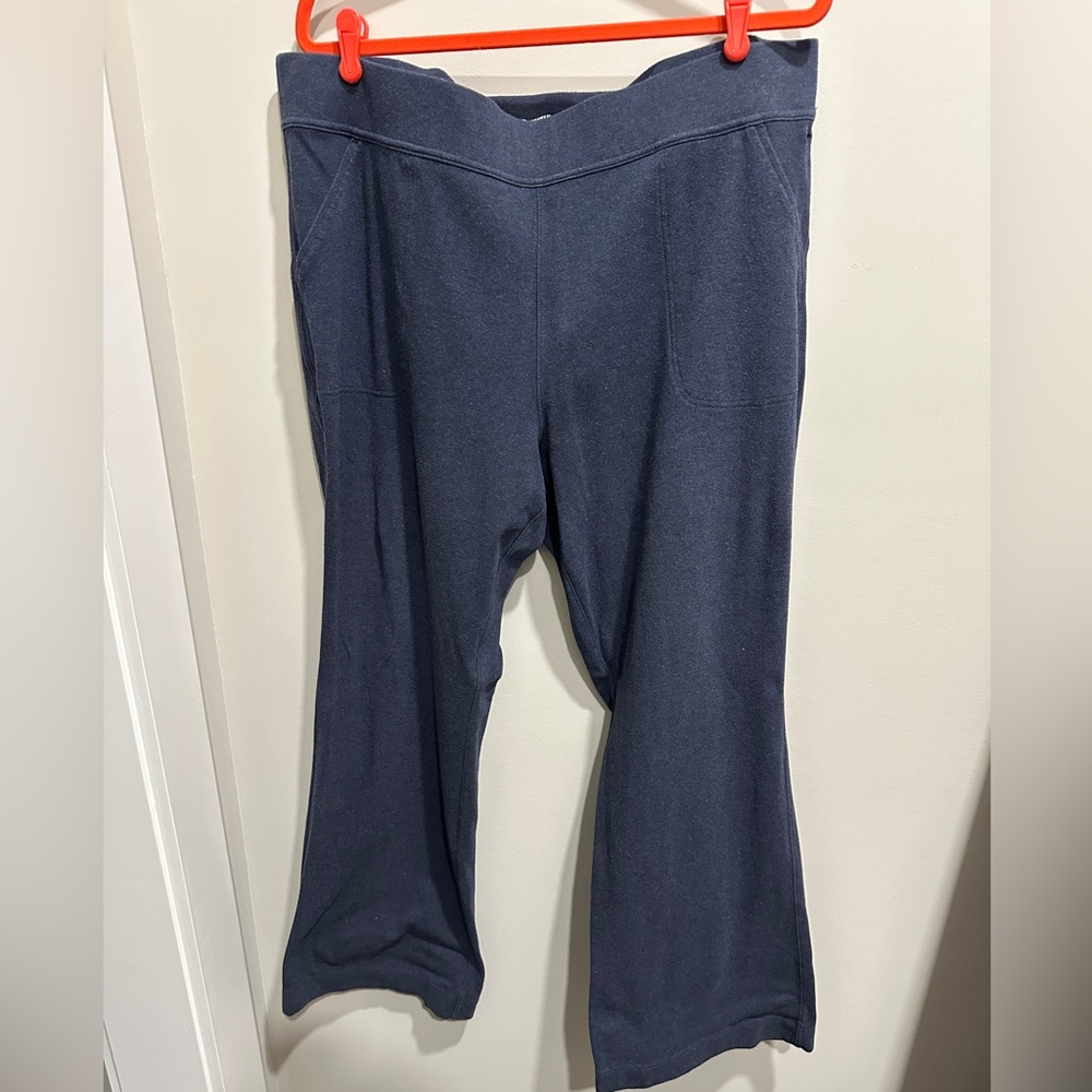Duluth NoGA Bootcut pull on pants - Slate Blue 2X